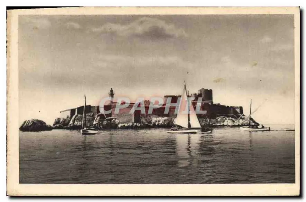 O Castelo de If — Marselha — Editor: Carta Postal - Frente