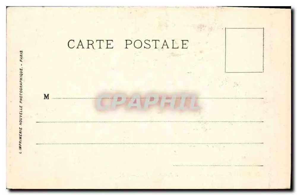 Marseille — Die Kathedrale und das Fort Saint-Jean — LL. - Rückseite