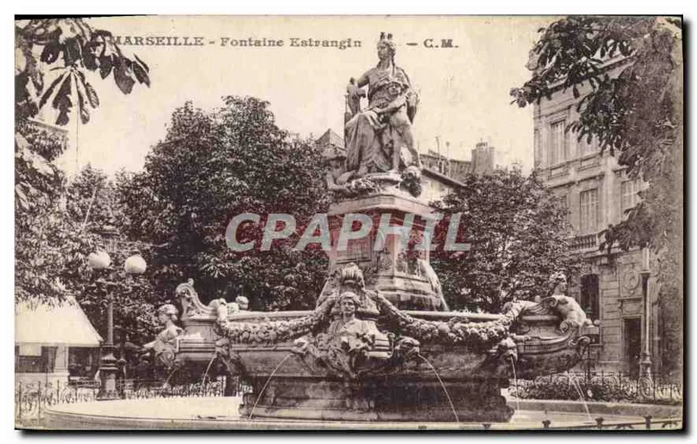 Marselha - Fonte Estrangin — C.M. - Frente