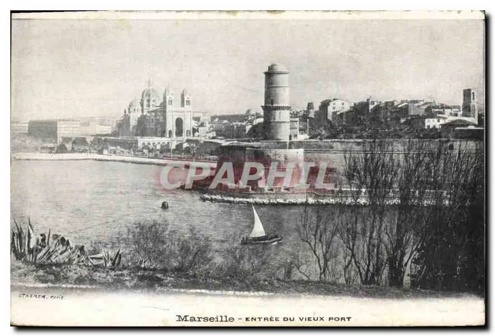 Marseille — Eingang zum Vieux Port — Starck & Pinc - Vorderseite