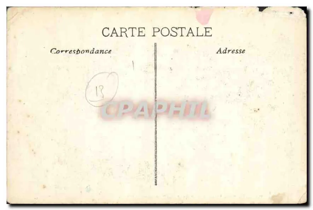 Marseille — La Cannebière und Quai de la Fraternité — PB - Rückseite