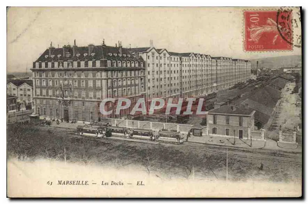 Marselha — Os Docks — EL. - Frente