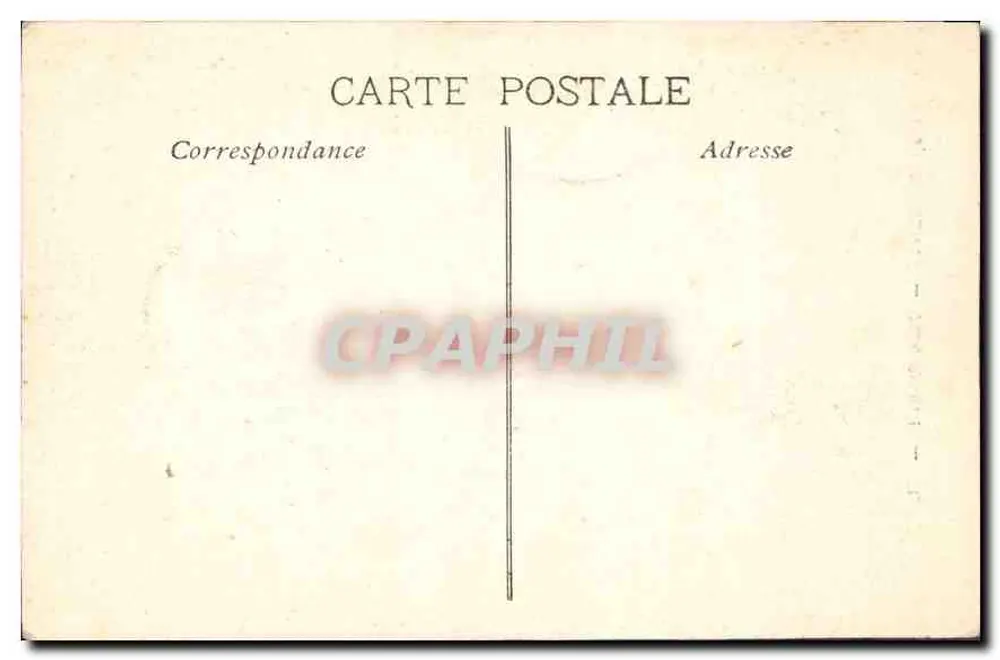 Marseille — Farol de Santa Maria — Editor L. (nº 27) - Verso