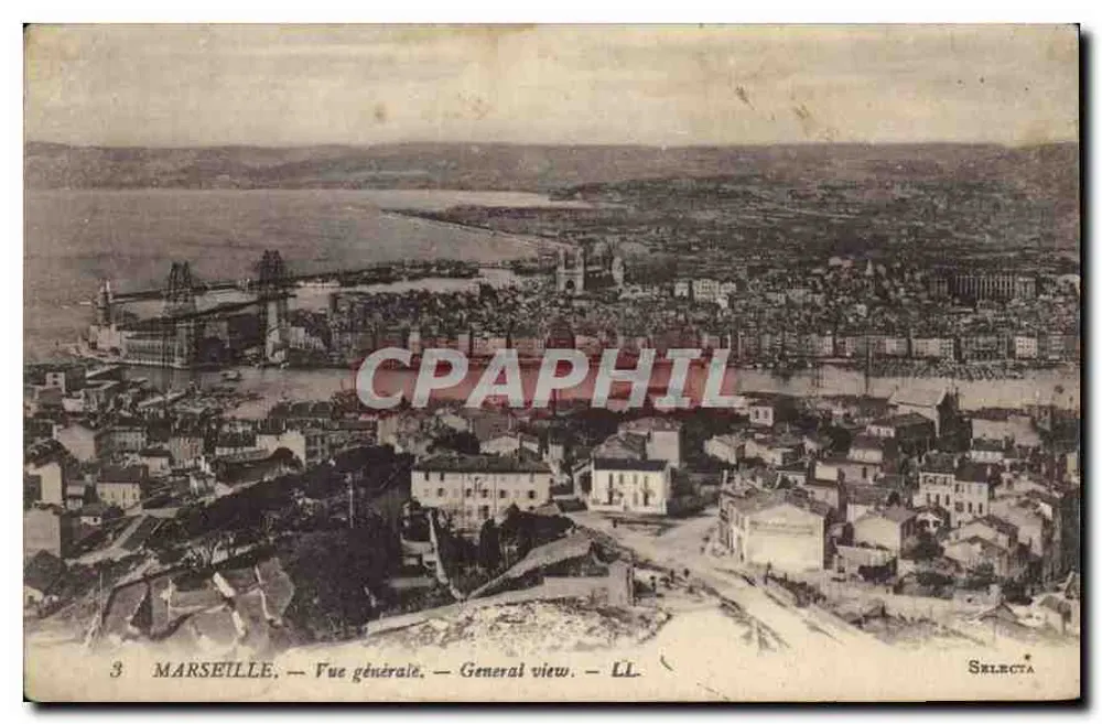 Marselha — Vista geral — Selecta - Frente