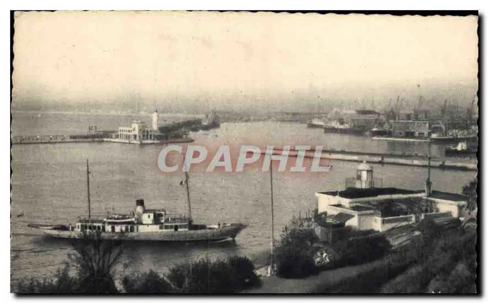 Hafen-Eingang und Leuchtturm Sainte-Marie — Marseille — Éditions G. Gandini - Vorderseite
