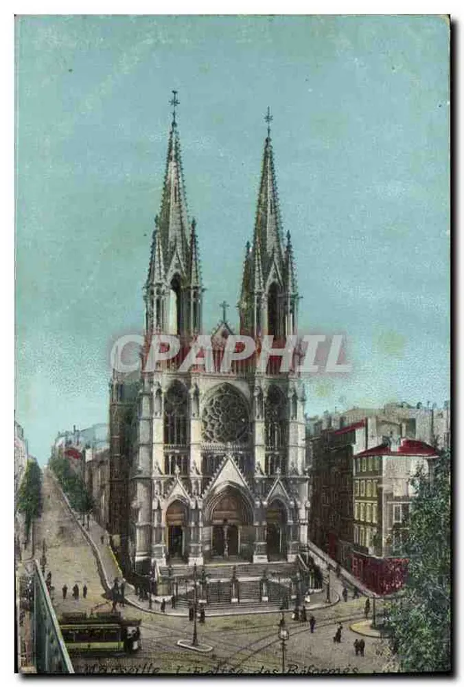 Chiesa delle Begine — Marsiglia — Editore non identificato - Recto