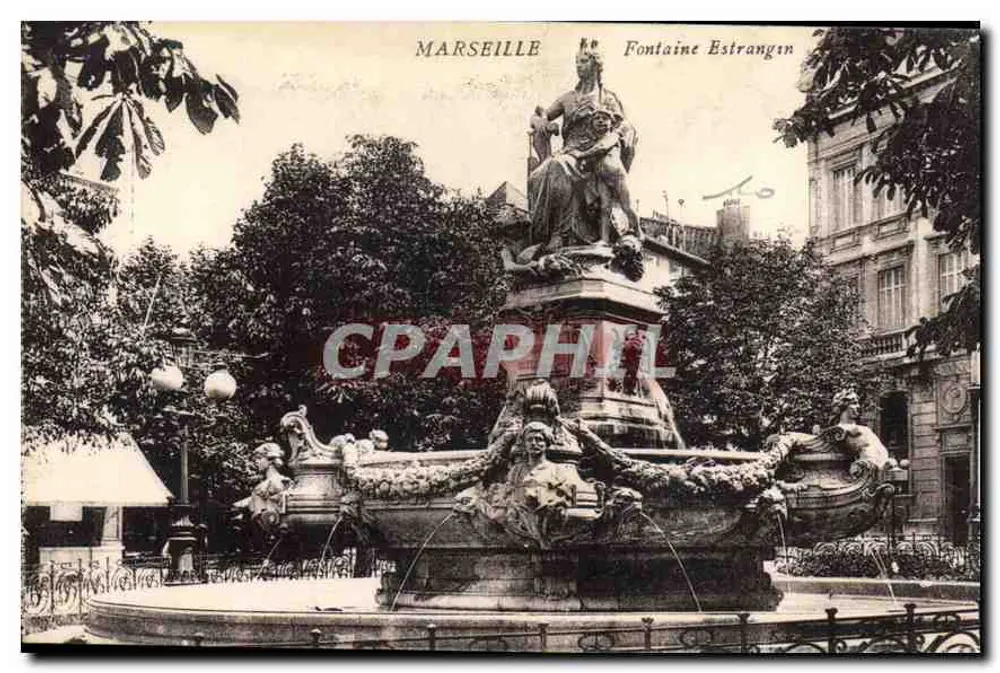 Marselha — Fontaine Estrangin - Frente
