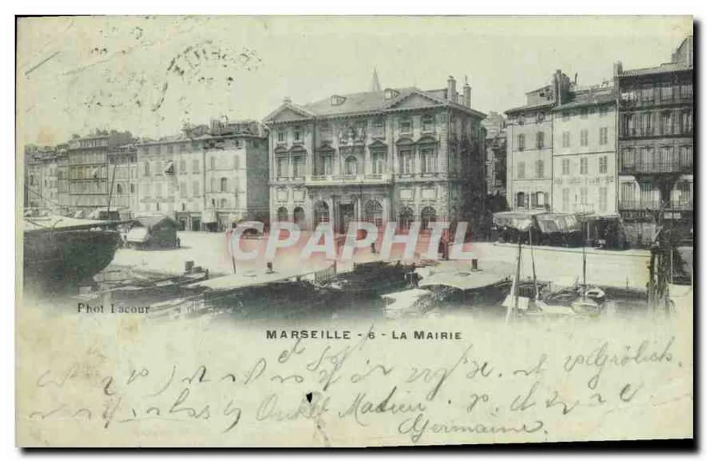 Marseille — La Mairie — Phot. Lacour - Frente