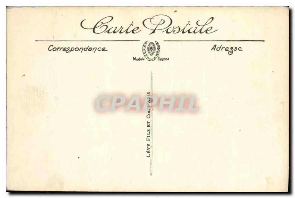 Marselha — A Catedral — Editor Lévy Fils et Cie, Paris, n°46 - Verso