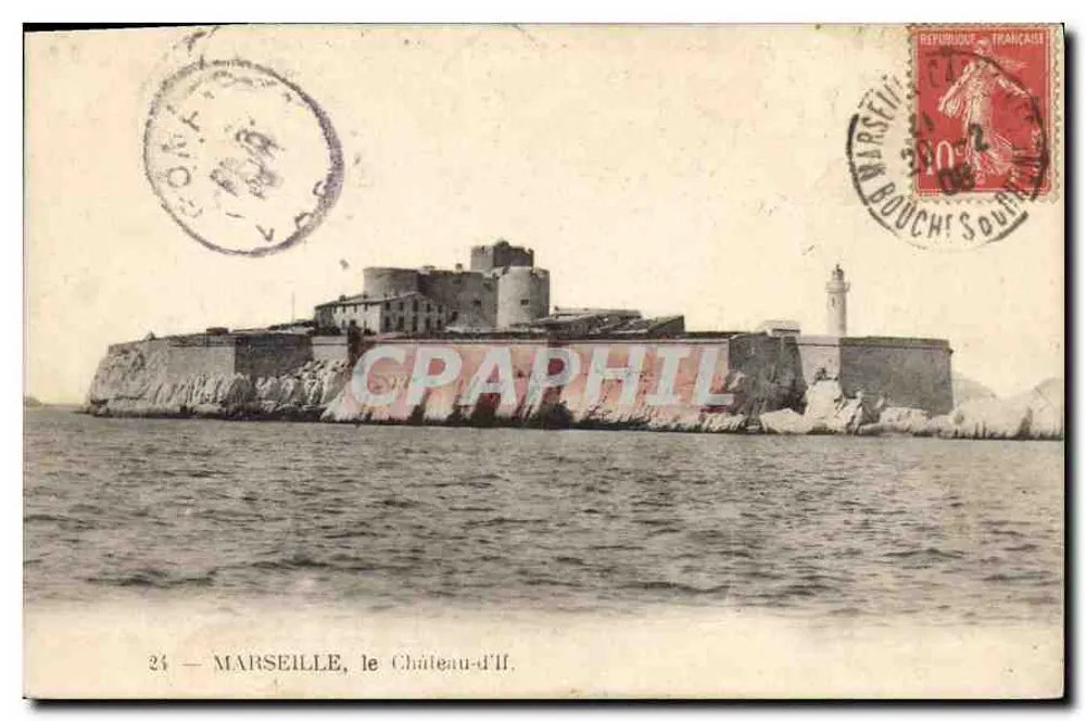 Marselha, o Castelo de If — n°24 - Frente