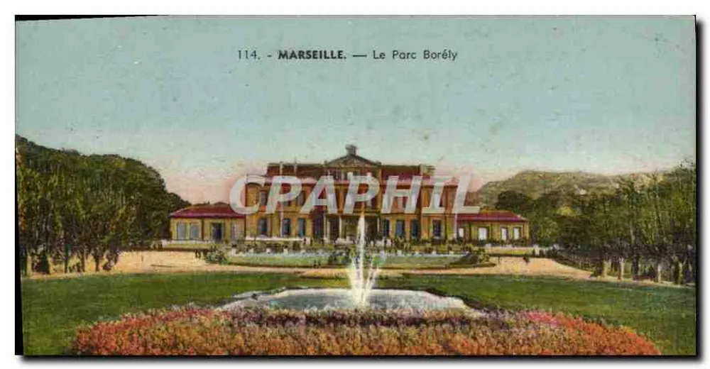 Marselha — O Parque Borély - Frente