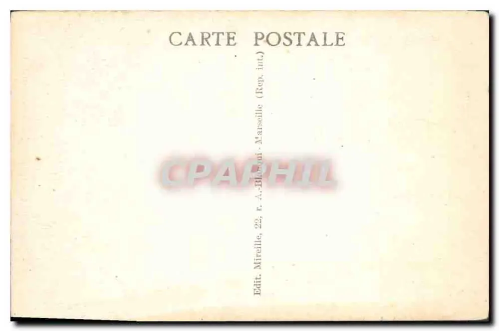 Marselha - A Igreja de São Vicente de Paulo — Mireille, n° 121 - Verso
