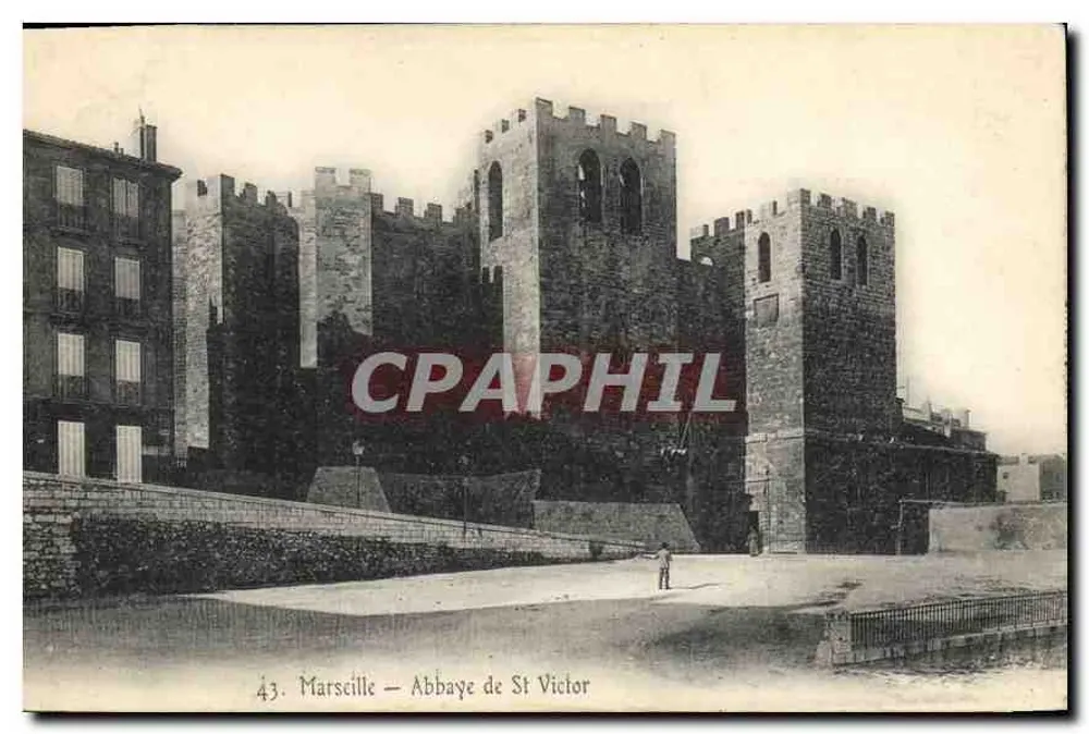 Marselha — Abadia de São Victor — n°43 - Frente