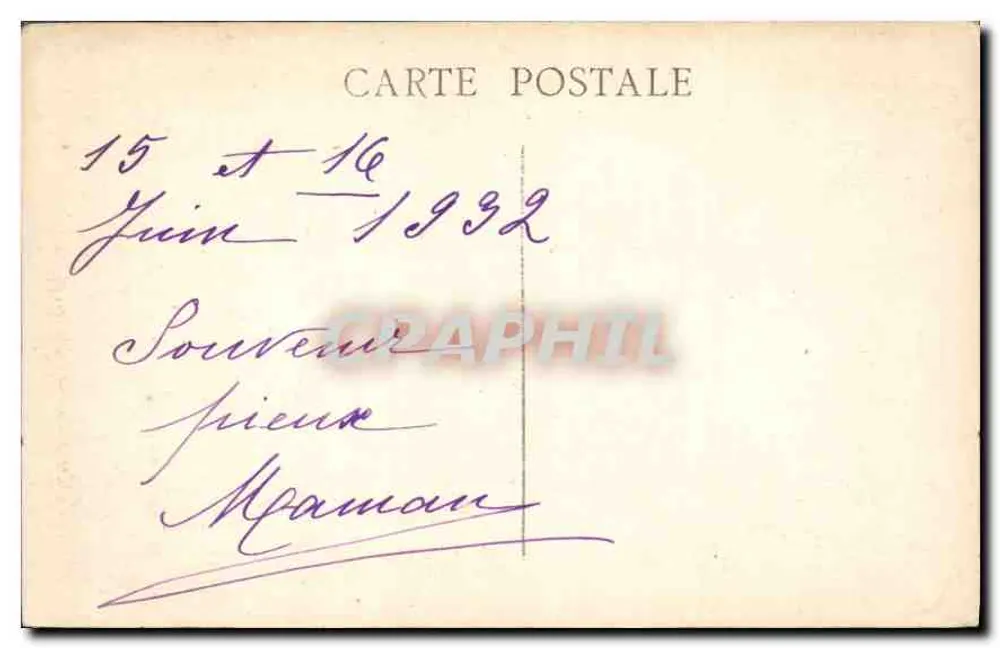 Marseille — Nossa Senhora da Guarda — Fotógrafo Phorès - Verso