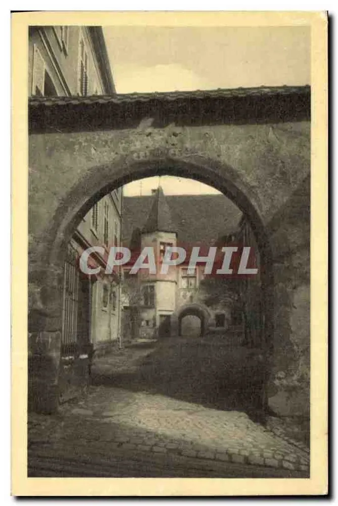 Vista de Riquewihr — A Cour des Berckheim — Foto Lutz-Hoerdt, Ribeauvile - Frente