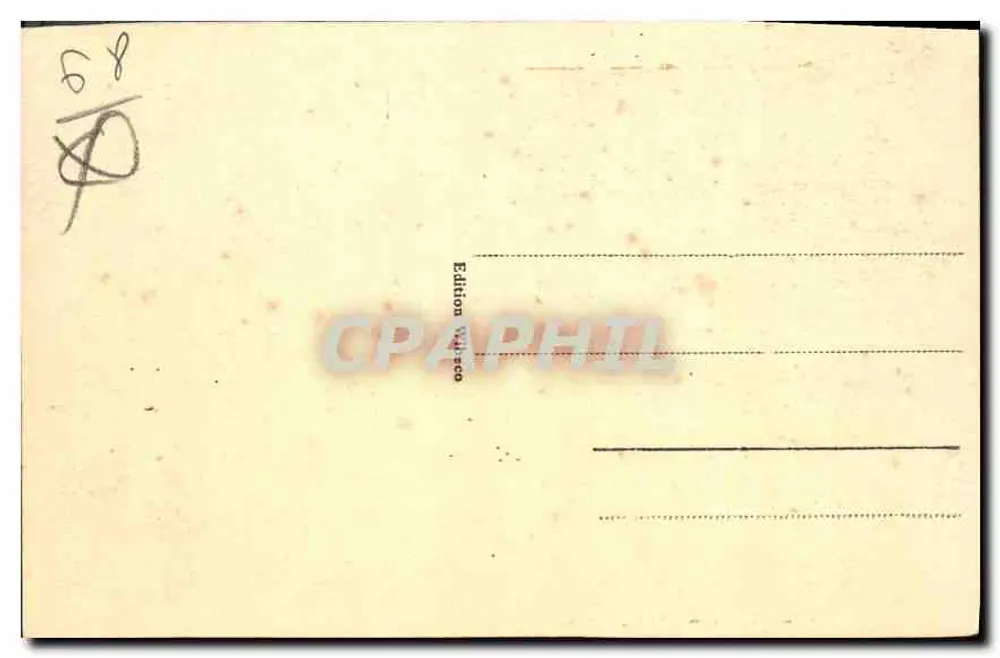 Riquewihr - Vista geral — Zellenberg — Edição Vujeco - Verso
