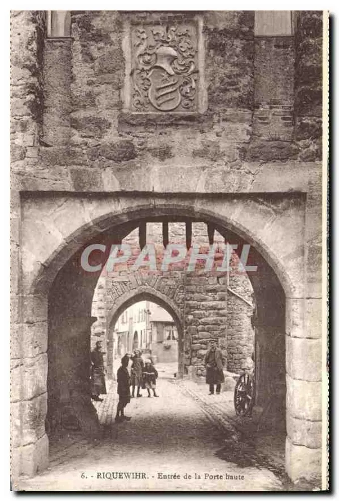 Riquewihr — Eingang zur Hohen Pforte - Vorderseite