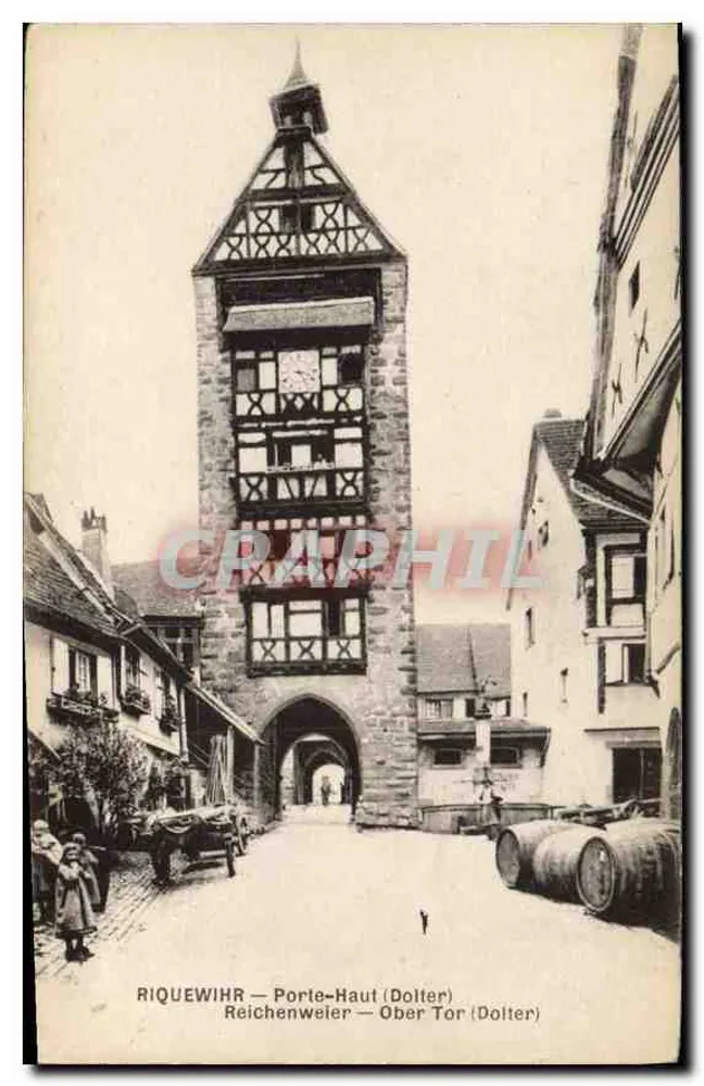 Riquewihr — Porte-Haut (Dolter) — Ober Tor (Dolter) - Frente