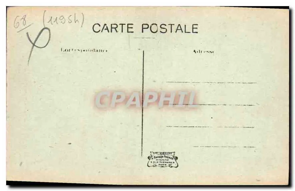 Riquewihr — Porte-Haut (Dolter) — Ober Tor (Dolter) - Verso
