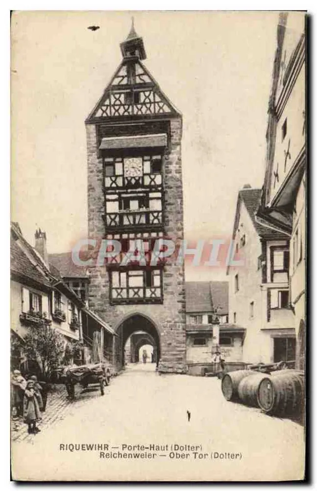 Riquewihr — Porte-Haut (Dolter) — Ober Tor (Dolter) - Frente