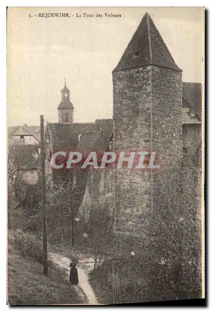 Riquewihr - Die Diebshöhle — Verleger Joseph Bauch, Ribeaupierre - Vorderseite