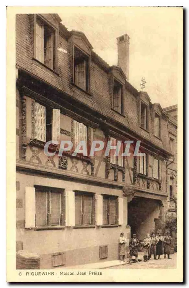 Riquewihr - Casa Jean Preiss — editora Éditions Vipoco, n° 68 - Frente