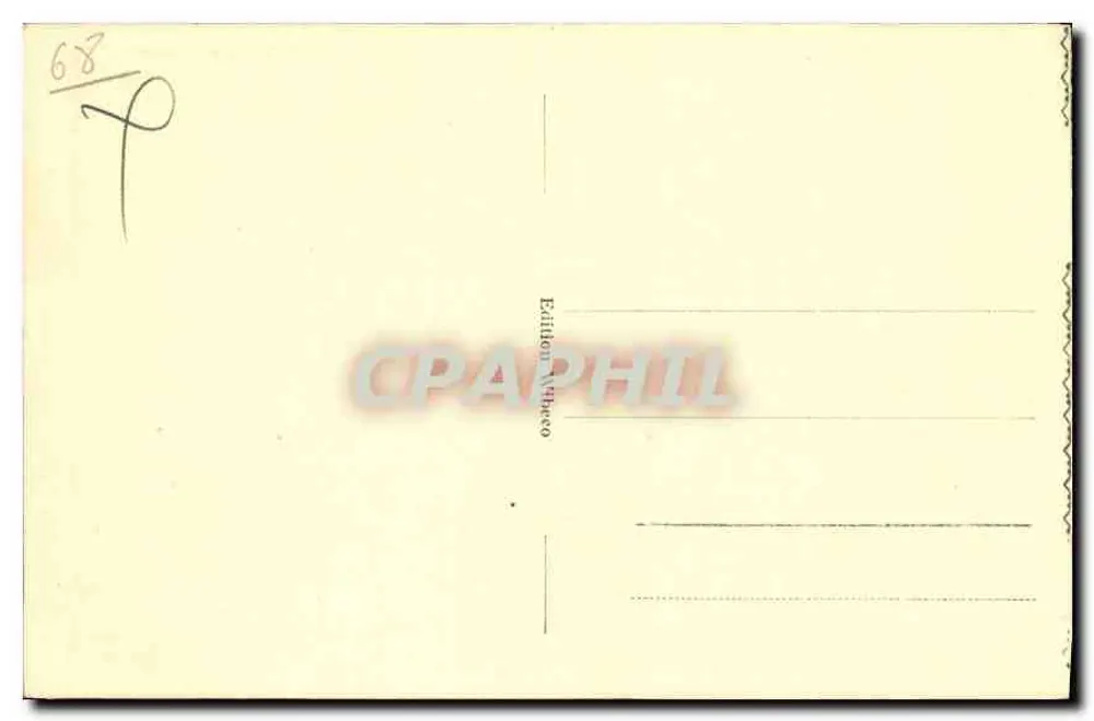 Riquewihr - Casa Jean Preiss — editora Éditions Vipoco, n° 68 - Verso