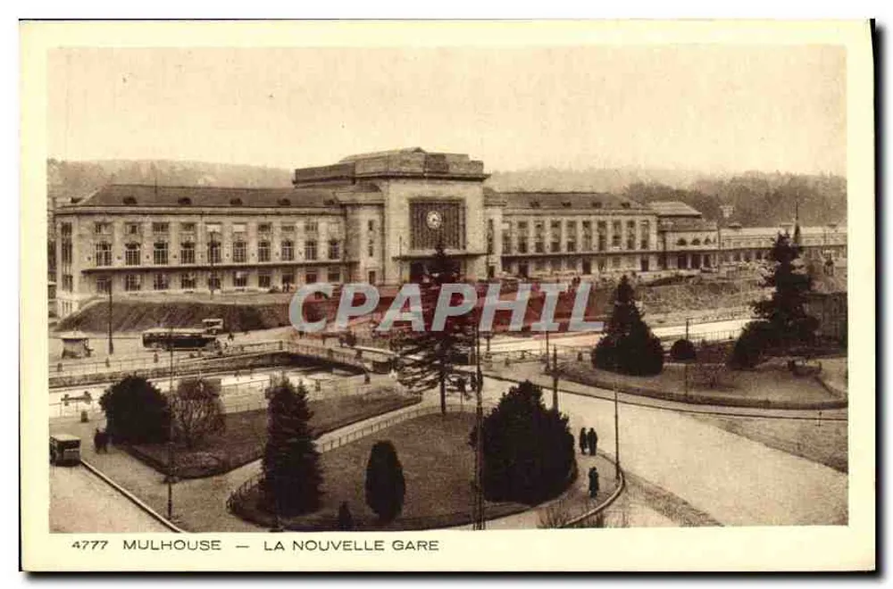 Mulhouse — A Nova Estação — 4777 - Frente