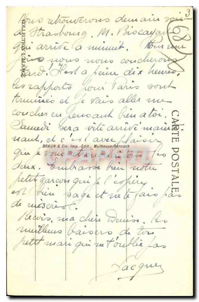 Mulhouse — A Nova Estação — 4777 - Verso