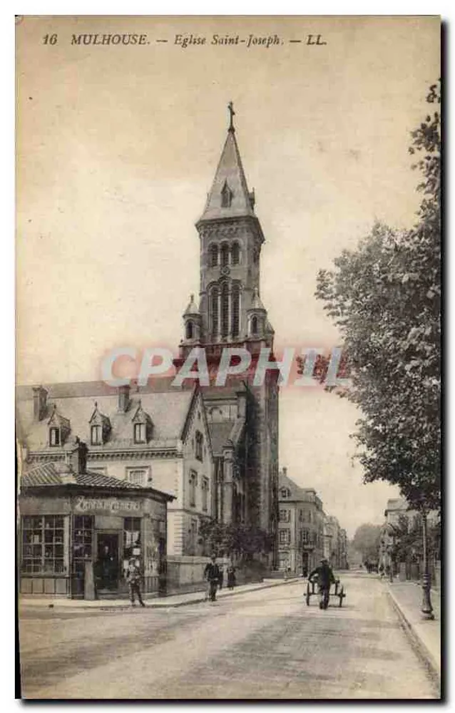 Mulhouse — Igreja de São José — LL. - Frente