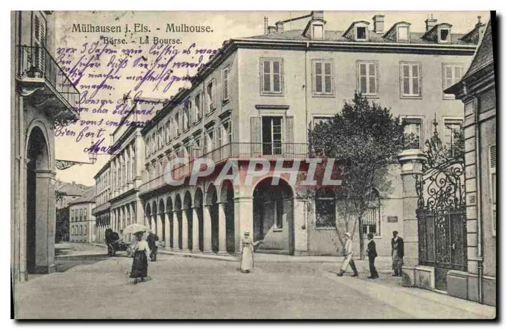 Mulhouse - A Bolsa — editor não identificado, número de série não visível - Frente