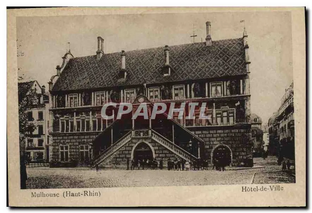 Mulhouse (Haut-Rhin) — Rathaus — Verlag unbekannt - Vorderseite