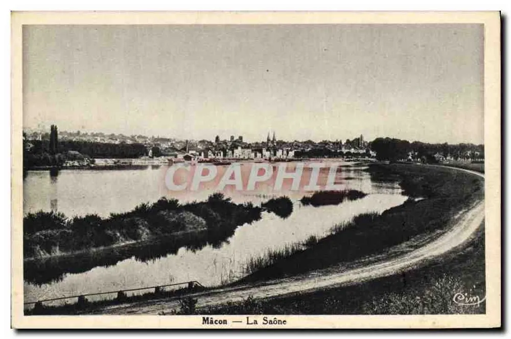 Mâcon — A Saône — editor Crim - Frente
