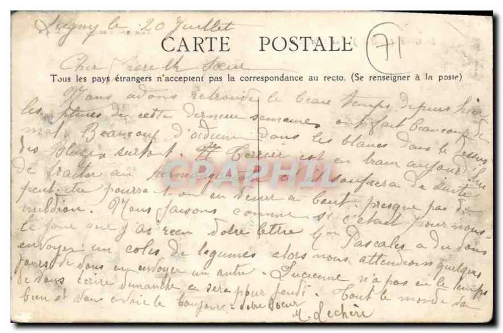 Lugny (S.-à-L.) — Algemene uitzicht — Lémonon-Ducoiné, Edit. Mâcon - Achterkant