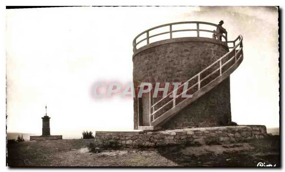 Mont-Saint-Vincent — Beobachtungsturm — Photographie Macon (S.-et-L.) - Vorderseite