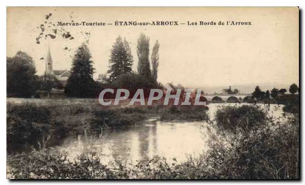 Étang-sur-Arroux — Die Ufer des Arroux — Morvan-Touriste - Vorderseite