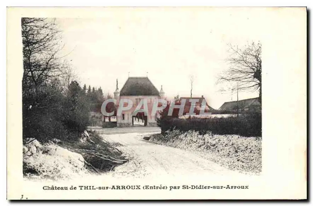 Schloss THIL-sus-ARROUX — Eingang über St-Didier-sur-Arroux — Verlag nicht sichtbar - Vorderseite