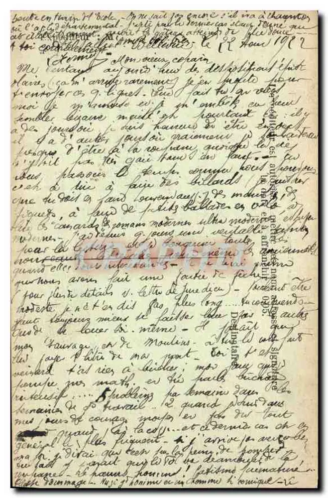 ब्लैंज़ी — प्लेसी के किला (पूर्व भाग) — एडिटर अज्ञात, संख्या 72 - पीछे