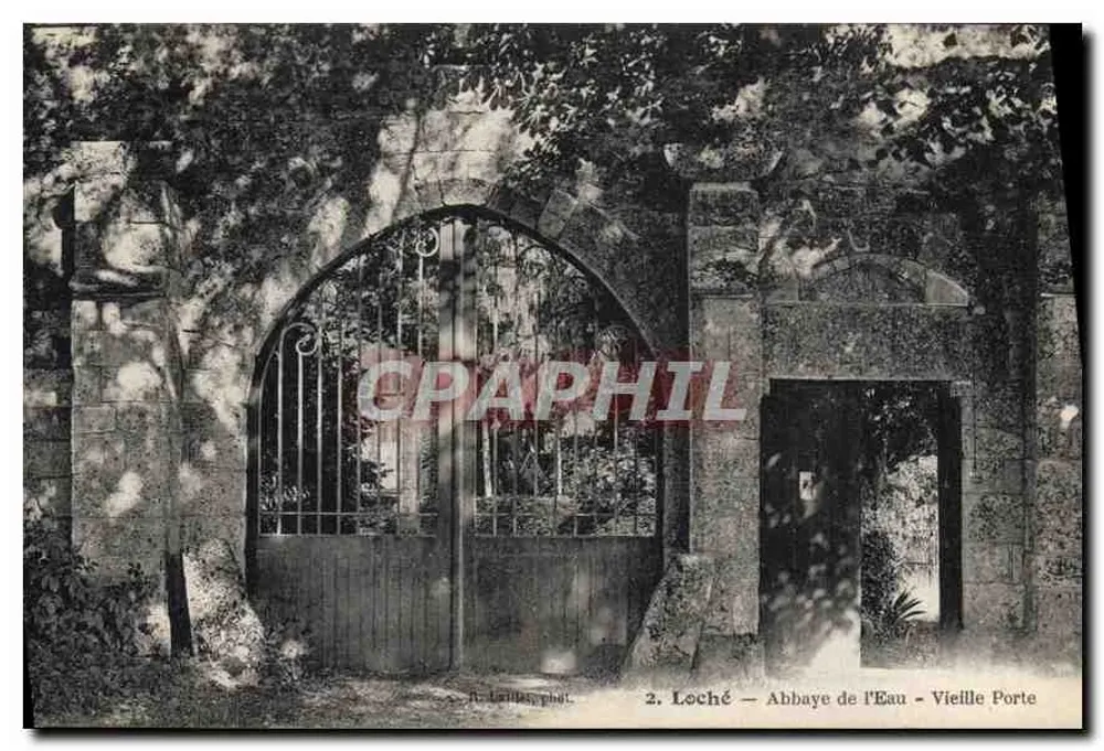 Loché — Abtei des Wassers — Alte Pforte — R. Lattes, phot. - Vorderseite