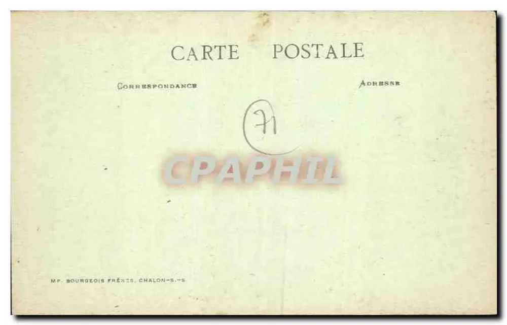 St-Maurice-les-Châteauneuf — Spinnerei Grins — E.T. Chunny - Rückseite
