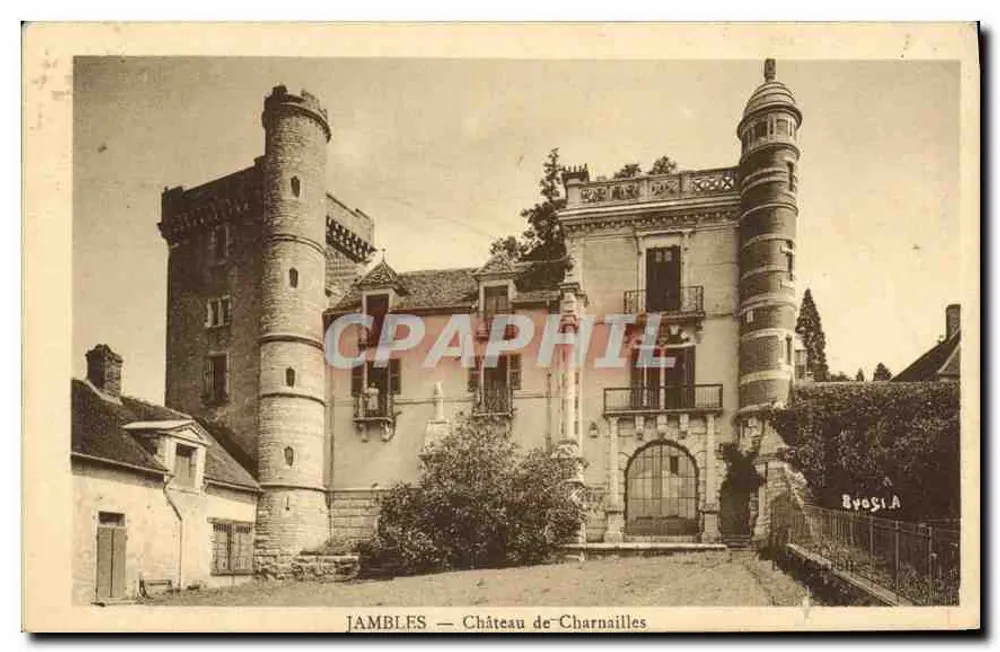 JAMBLES — Castelo de Charnailles — Boosia - Frente