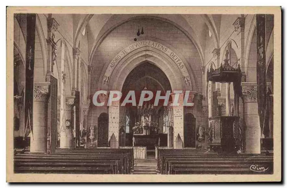 Interior da Igreja — Générard (S.-et-L.) — editor Cim - Frente