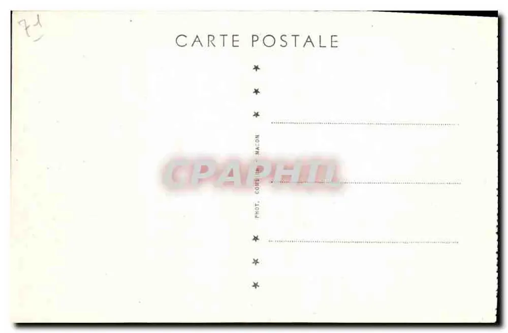 Kirche und Grabmal von Jocelyn in Bussières — Souvenirs de Lamartine - Rückseite