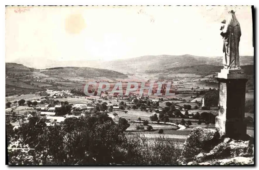 Panoramische uitzicht van La Sainte de Leyan — uitgever Anost (S & L.) - Voorkant