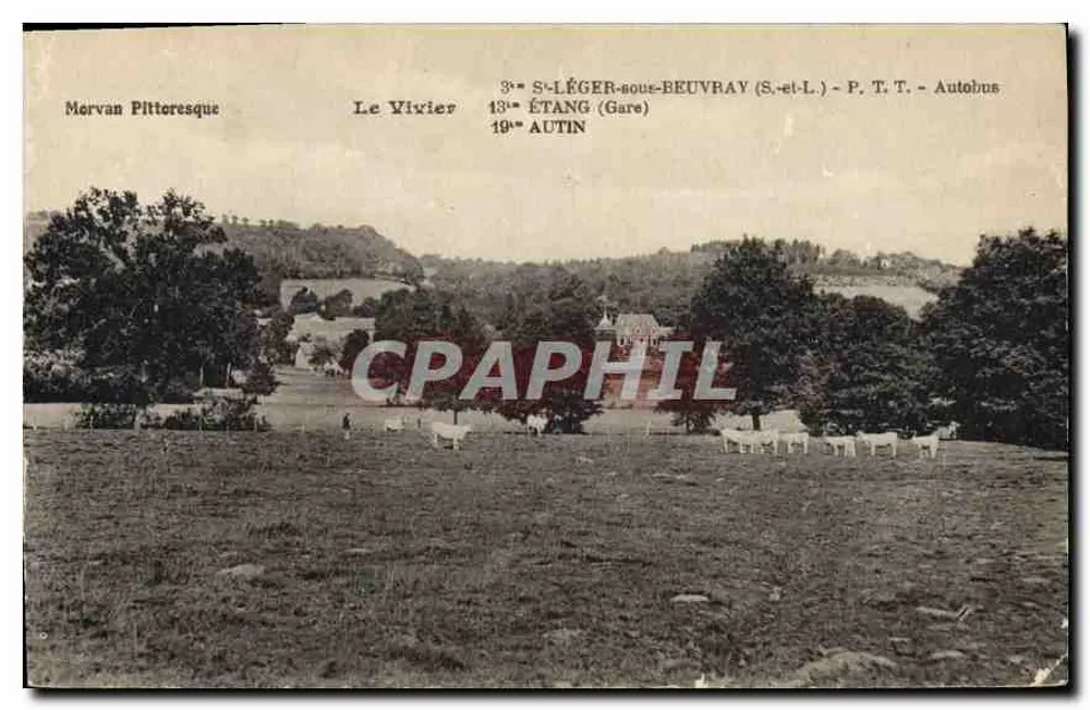 Le Vivier — Vista pitoresca do Morvan — Editor Morvan Pittoresque - Frente