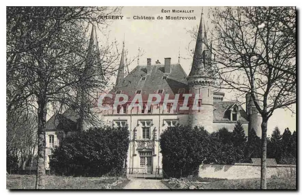 Ouisery — Castelo de Montrevost — Editor Michallet - Frente