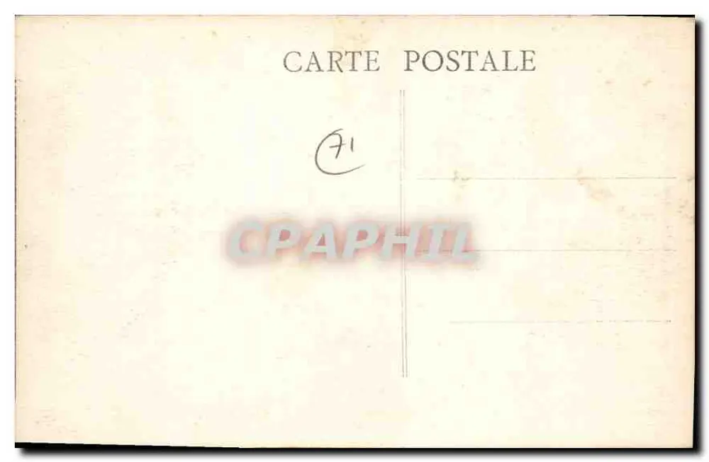 Umgebung von LA CLAYETTE (S. et L.) - OZOLLES - Schloss RAMBUTEAU - Rückseite