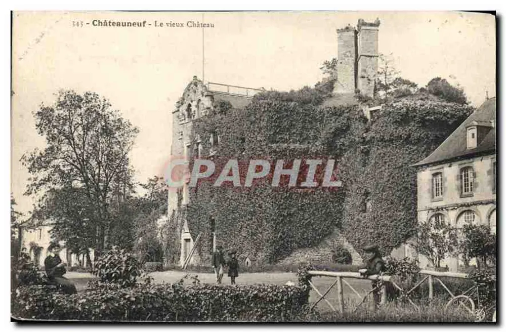 Châteauneuf - A vista do velho castelo — editor Châteauneuf, n° 343 - Frente