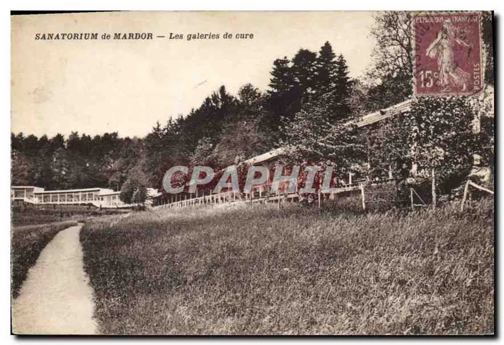 Sanatório de Mardor — As galerias de cura - Frente