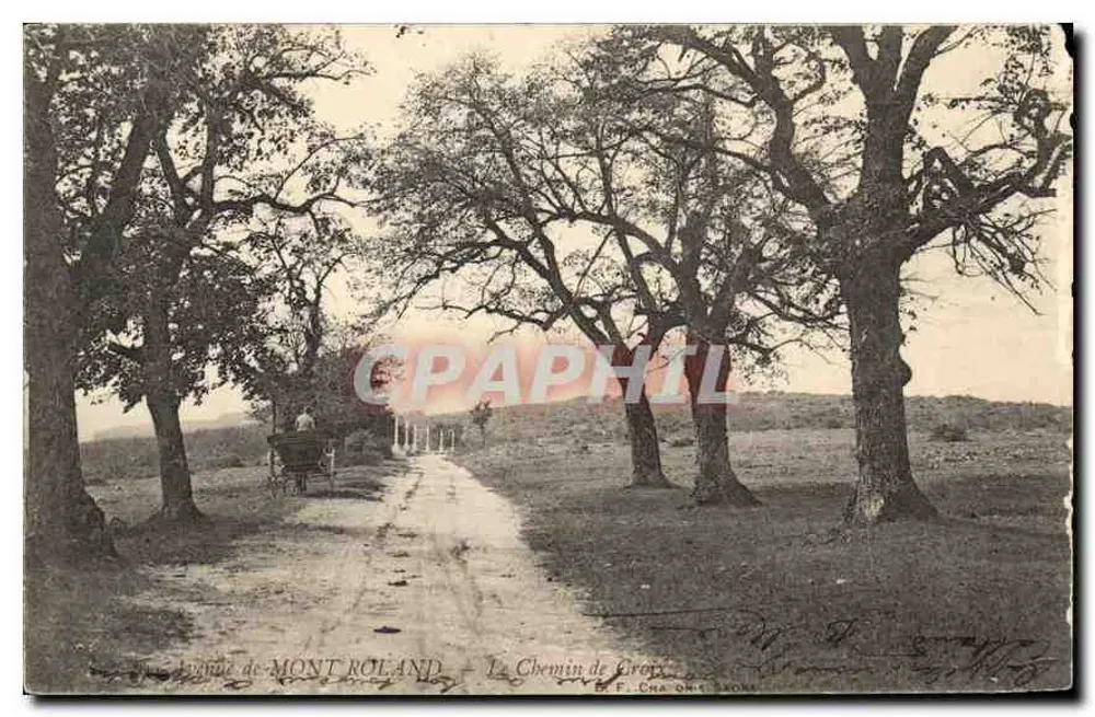 Avenue von MONT ROLAND — Le Chemin de Gros — F. Cha on & Seons - Vorderseite